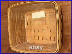 Longaberger Wrought Iron Bakers Rack 2 Tier Foundry Baskets Lids Protectors Vtg Longaberger Wrought Iron Bakers Rack 2 Tier Foundry Baskets Lids Protectors Vtg