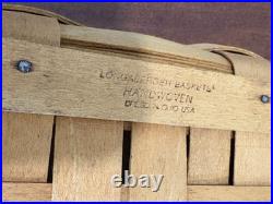 Longaberger Wrought Iron Bakers Rack 2 Tier Foundry Baskets Lids Protectors Vtg Longaberger Wrought Iron Bakers Rack 2 Tier Foundry Baskets Lids Protectors Vtg