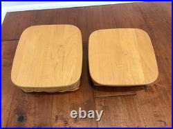 Longaberger Wrought Iron Bakers Rack 2 Tier Foundry Baskets Lids Protectors Vtg Longaberger Wrought Iron Bakers Rack 2 Tier Foundry Baskets Lids Protectors Vtg
