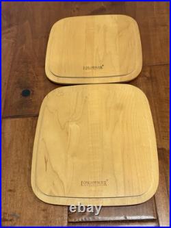 Longaberger Wrought Iron Bakers Rack 2 Tier Foundry Baskets Lids Protectors Vtg Longaberger Wrought Iron Bakers Rack 2 Tier Foundry Baskets Lids Protectors Vtg