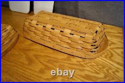 Longaberger Wrought Iron Bakers Rack with 2 Baskets, Liners, Protectors, & covers
