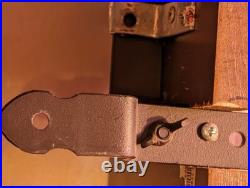Longaberger Wrought Iron Chalk/Cork/Bulletin Board with Wood Shelf Longaberger Wrought Iron Chalk/Cork/Bulletin Board with Wood Shelf