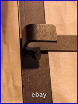 Longaberger Wrought Iron Chalk/Cork/Bulletin Board with Wood Shelf Longaberger Wrought Iron Chalk/Cork/Bulletin Board with Wood Shelf