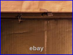 Longaberger Wrought Iron Chalk/Cork/Bulletin Board with Wood Shelf Longaberger Wrought Iron Chalk/Cork/Bulletin Board with Wood Shelf