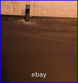 Longaberger Wrought Iron Chalk/Cork/Bulletin Board with Wood Shelf Longaberger Wrought Iron Chalk/Cork/Bulletin Board with Wood Shelf