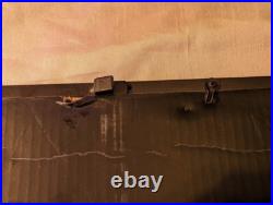 Longaberger Wrought Iron Chalk/Cork/Bulletin Board with Wood Shelf Longaberger Wrought Iron Chalk/Cork/Bulletin Board with Wood Shelf