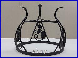 Longaberger Wrought Iron Plant Stand with Foliage Planter Basket Protector Inserts