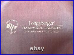 Longaberger basket canister set 2008