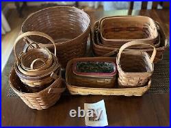 Longaberger basket lot