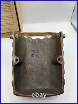 Longaberger brass basket door knocker