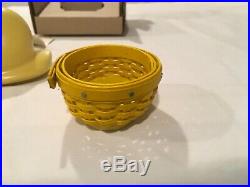 Longaberger collectors club miniature Peep Basket Set