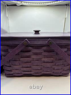 Longaberger eggplant market Basket