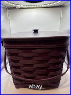 Longaberger eggplant market Basket