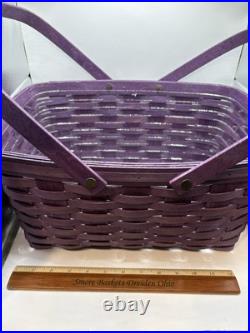 Longaberger eggplant market Basket