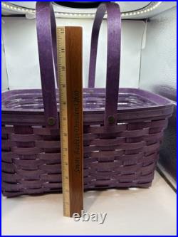 Longaberger eggplant market Basket