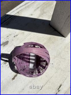 Longaberger miniature 2025 purple Easter basket Longaberger miniature 2025 purple Easter basket