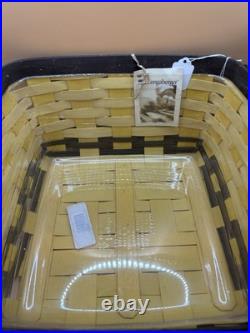 Longaberger prototype sunflower cake basket