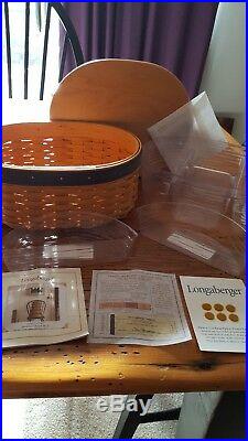 Longaberger set of 5 Harmony Baskets