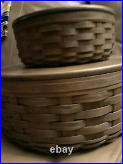 Longaberger set of two keepsake baskets