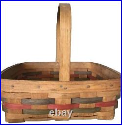 Lot Of 23 Longaberger Baskets Medium Large Picinic Gathering Basket Small