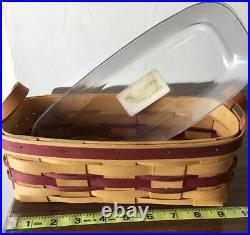 Lot Of 23 Longaberger Baskets Medium Large Picinic Gathering Basket Small