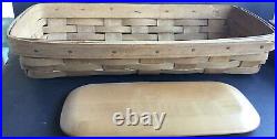 Lot Of 23 Longaberger Baskets Medium Large Picinic Gathering Basket Small