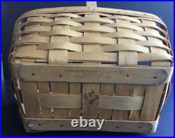 Lot Of 23 Longaberger Baskets Medium Large Picinic Gathering Basket Small
