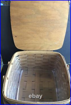 Lot Of 23 Longaberger Baskets Medium Large Picinic Gathering Basket Small