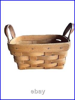 Lot Of 23 Longaberger Baskets Medium Large Picinic Gathering Basket Small
