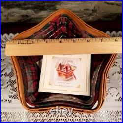 Lot of 2001 Longaberger Shining Star Basket Combos 3 Wrought Iron Stands Liners