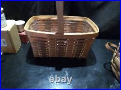 Lot of 9 Longaberger Baskets Crocks, Cups, Accessories 1990s Lot of 9 Longaberger Baskets Crocks, Cups, Accessories 1990s