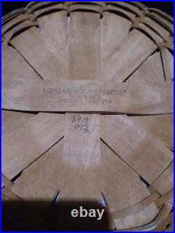 Lot of 9 Longaberger Baskets Crocks, Cups, Accessories 1990s Lot of 9 Longaberger Baskets Crocks, Cups, Accessories 1990s