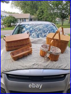 Lot of longaberger baskets