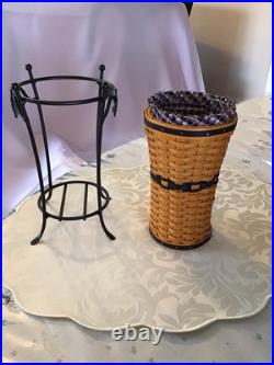 MINT Longaberger 2003-2004 CC JW Miniature Umbrella Basket Combo
