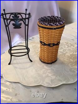 MINT Longaberger 2003-2004 CC JW Miniature Umbrella Basket Combo