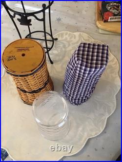 MINT Longaberger 2003-2004 CC JW Miniature Umbrella Basket Combo