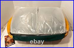 NEW Longaberger 2002 Hostess Serve it up Basket with Liner, Protector, Serving Pcs NEW Longaberger 2002 Hostess Serve it up Basket with Liner, Protector, Serving Pcs