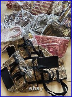 NEW Longaberger Bags/Totes & Basket Fabric Liners Lot Of 50+ Variety Of Sizes