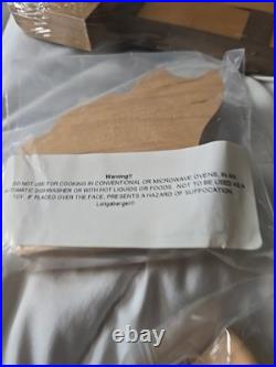 New LONGABERGER WOODCRAFTS CHRISTMAS 6 PIECE NATIVITY MANGER SET