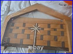 New LONGABERGER WOODCRAFTS CHRISTMAS 6 PIECE NATIVITY MANGER SET