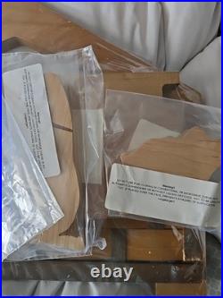 New LONGABERGER WOODCRAFTS CHRISTMAS 6 PIECE NATIVITY MANGER SET