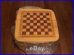 New Longaberger 2001 Fathers Day Checkerboard Multi Game Set