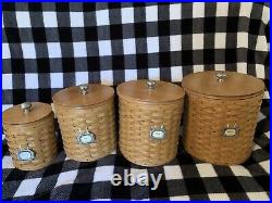 Pre-Owned 2003, Longaberger Canister Set 16+ piece