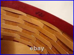 $ Price Discount Longaberger 2012 HOLIDAY HOSTESS Drum basket with Protector $ Price Discount Longaberger 2012 HOLIDAY HOSTESS Drum basket with Protector