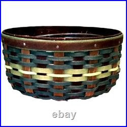 RARE 2018 Longaberger the Club Amazing America Series New England Basket w Liner