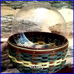 RARE 2018 Longaberger the Club Amazing America Series New England Basket w Liner