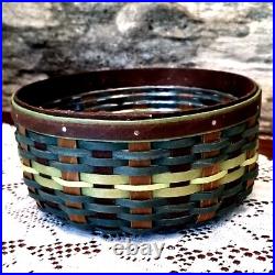 RARE 2018 Longaberger the Club Amazing America Series New England Basket w Liner