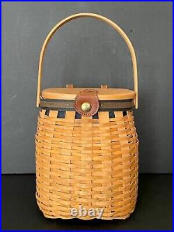 RARE Longaberger 2000 Five Year Anniversary Basket -SIGNED with COA