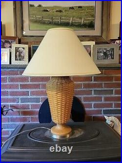 RARE Longaberger 2005 Hostess Only Table Lamp And Shade Wow