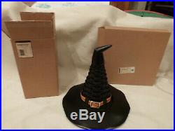 RARE RETIRED VINTAGE 2011 Longaberger Witch's Hat Basket Set In Box 11